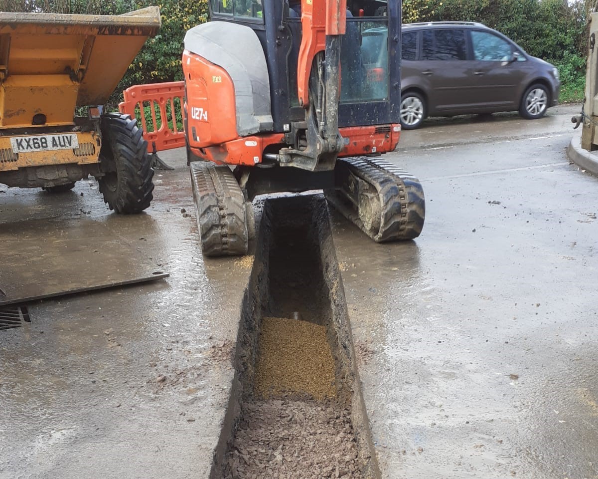 Commercial drainage for Huntingdonshire